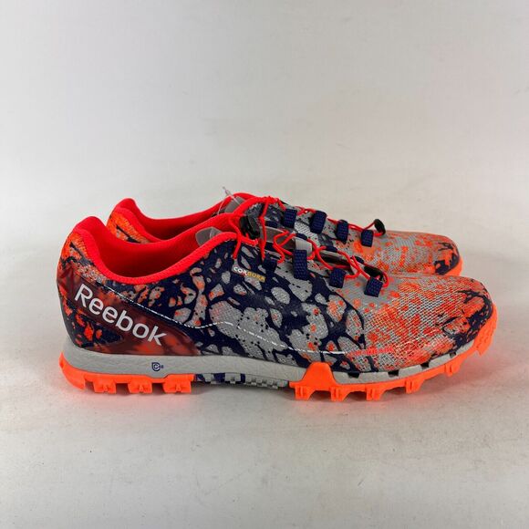 Reebok Cordura all terrain sneakers us women’s size 9.5 orange and blue NWT new - Picture 2 of 10